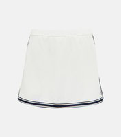 Теннисная мини-юбка из джерси Tory Sport, белый
