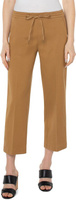 Укороченные брюки Kelsey с поясом на завязке спереди Liverpool Los Angeles, цвет Granola