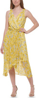 Шифоновое платье с клипсой Tommy Hilfiger, цвет Mango Multi