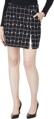 Короткая юбка без застежки Krazy Larry, цвет Black Cube