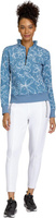 Пуловер на молнии 1/4 с принтом Slay Tail Activewear, цвет Minimalist