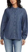 Свободная рубашка на пуговицах Jag Jeans, цвет Blue Edge