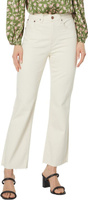 Джинсы Saige Wide Leg Crop High-Rise Fit in Modern White AG Jeans, цвет Modern White