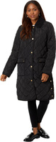 Куртка 3/4 Berber Trim Quilt Jacket LAUREN Ralph Lauren, черный