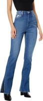 Джинсы The Cooper Straight Leg Jeans with Side Slit in Being Alive Blank NYC, синий