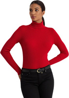 Свитер Petite Turtleneck Sweater LAUREN Ralph Lauren, цвет Martin Red