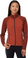 Куртка Intraknit Active Full Zip Jacket Smartwool, цвет Pecan Brown