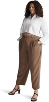 Плиссированные брюки-галифе Madewell, цвет Light Roast