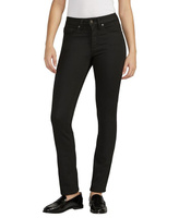 Женские прямые джинсы со средней посадкой Most Wanted Silver Jeans Co., черный