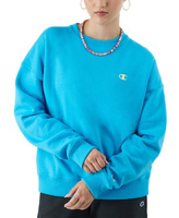 Женский флисовый свитшот с круглым вырезом Powerblend Champion, синий
