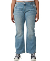 Женские расклешенные джинсы-бутлеги стрейч COTTON ON, цвет Jewel Blue