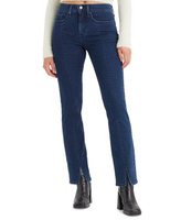 Женские прямые джинсы 314 Shaping со швами со средней посадкой Levi's, синий