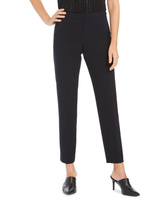 Женские брюки хайлайн длиной до щиколотки, стандартного размера и ампер; Маленькая Calvin Klein, синий