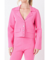 Женский свитер-пиджак endless rose, розовый