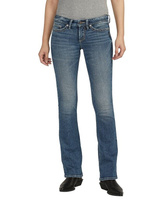 Женские узкие джинсы Bootcut с низкой посадкой Tuesday Silver Jeans Co., цвет Indigo