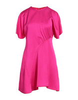 Платье Victoria Beckham Short, розовый