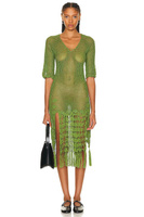 Платье Bode Flint, цвет Apple Green
