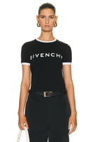 Футболка Givenchy Ringer, цвет Black & White