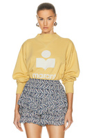 Свитер Isabel Marant Etoile Moby Sweatshirt, цвет Sunlight & Ecru