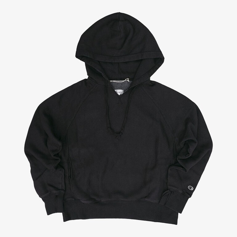 Толстовка Hooded Sweatshirt 'Black' (W) Champion, черный