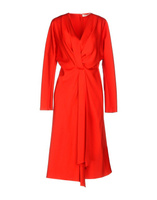 Платье Victoria Beckham Midi, красный