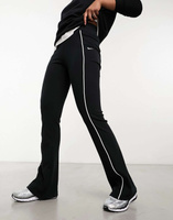 Черные брюки с разрезом по низу Nike Sportswear Collection