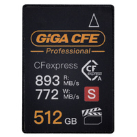 Карта памяти 512GB GIGA CFexpress (893/772MB/s) Type A