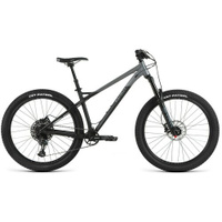 Велосипед горный 1311 PLUS 27,5 (27,5" 9 ск. рост. M) 2023, черный-мат/темно-серый-мат Format