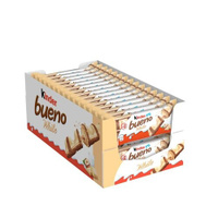 Вафли Kinder Bueno в белом шоколаде, 39 г, 30 шт. в уп.