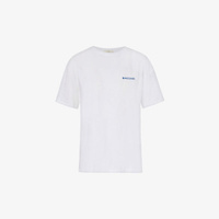 Фирменная футболка свободного кроя из органического хлопка Rag & Bone, белый
