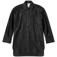 Блуза Max Mara Marea Tuxedo Style, черный