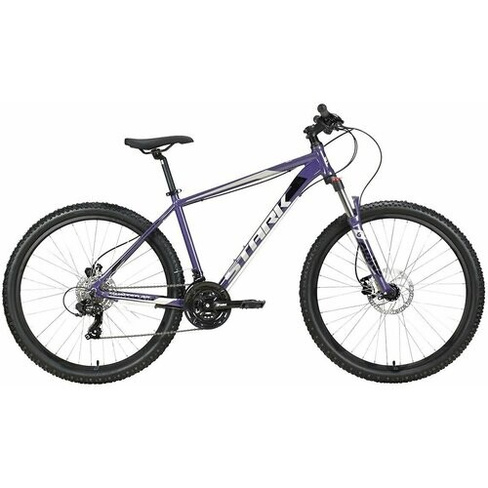Велосипед Stark Hunter 27.2 HD (2023) 16" фиолетовый/серый/черный