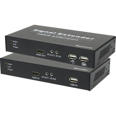 Комплект для передачи HDMI, USB и ИК управления по кабелю витой пары OSNOVO sct1409