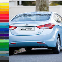 Бампер задний в цвет кузова Hyundai Elantra MD (2010-2014) КУЗОВИК