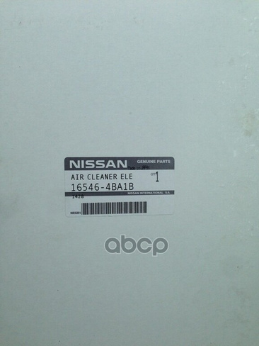 Фильтр Воздушный Nissan 16546-4Ba1b NISSAN арт. 16546-4BA1B