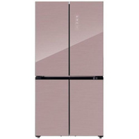Холодильник двухкамерный LEX LCD505PnGID Side by Side, инверторный розовое золото