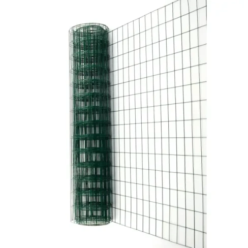 Сетка сварная оцинкованная размер ячейки 60x100 мм 1.8x15 м ПВХ зелёный Без бренда None