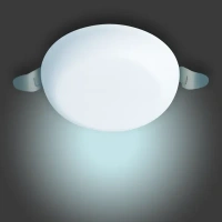 Светильник точечный светодиодный встраиваемый Apeyron под отверстие 5.5-10.5 мм 9 м² холодный белый свет цвет белый APEY