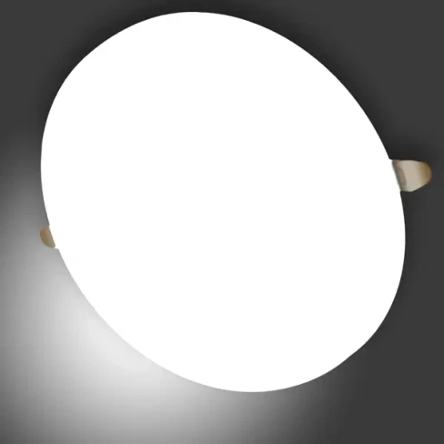 Светильник точечный светодиодный встраиваемый Apeyron круг под отверстие 5.5-10.5 мм 18 м² нейтральный белый свет цвет б