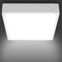 Светильник точечный светодиодный накладной Apeyron 06-44, 9.6 м², нейтральный белый свет, цвет белый APEYRON