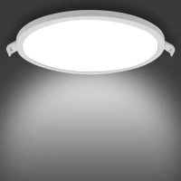 Светильник точечный светодиодный встраиваемый Apeyron 06-22 под отверстие 155 мм, 12 м², нейтральный белый свет, цвет бе