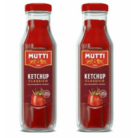 Натуральный томатный кетчуп Mutti (Мутти), Италия, ст. бут. 300 г х 2шт