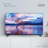 Телевизор HIPER SmartTV 50" QLED 4K QL50UD700AD