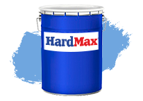 Эмаль с молотковым эффектом по ржавчине Mister HardMax сине-голубая, банка 0,8 кг