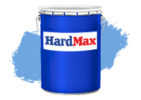 Эмаль гладкая быстросохнущая HardMax Express красная, барабан 19 кг