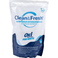 Пятновыводитель Clean&Fresh oxi для белого белья, 1000 г Cl51000w
