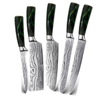 Набор ножей Spetime 5шт волшебный зеленый