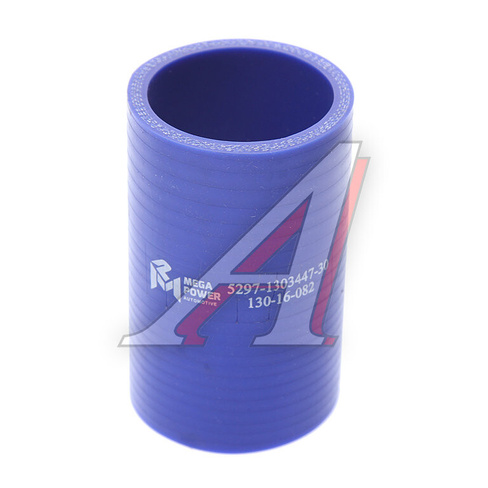 Патрубок радиатора верхний(син.силикон) L100/150мм, Ø60/70мм, 90° 65115-1303010-10