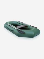 Лодка ПВХ "Компакт-220N"- натяжное дно (зеленый цвет) упаковка-мешок оксфорд, Compakt