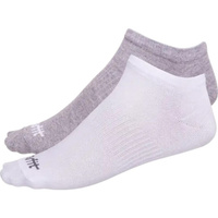 Низкие носки STARFIT SW-205, белый/светло-серый меланж, 2 пары УТ-00014184 Starfit